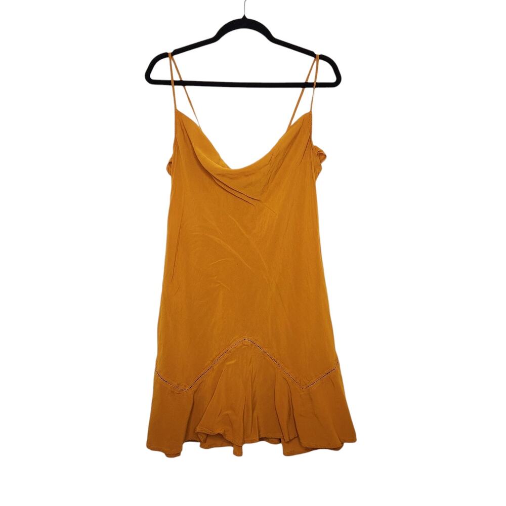 Free People Intimately Cowl Neck Tank Cami Dress Mini Medium